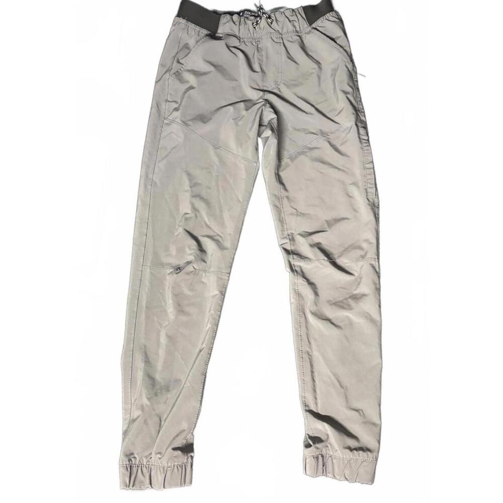 Buffalo David Bitton Size 10-12 Boy’s Elastic Waistband Pants Gray